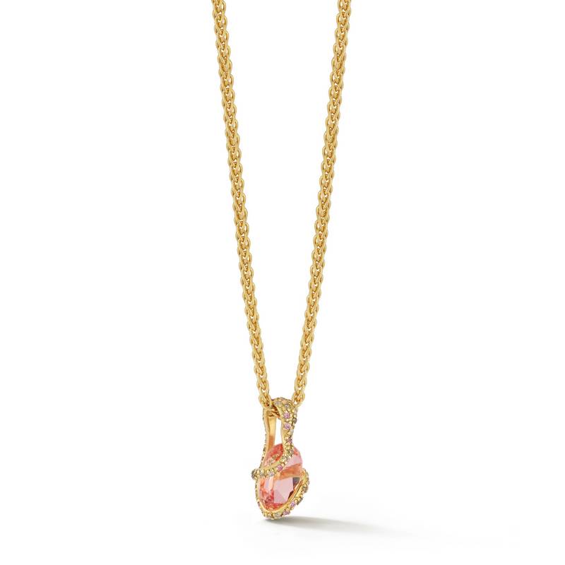 Ожерелье "Щупальце" из розового граната