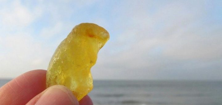 Странная находка на калининградском пляже