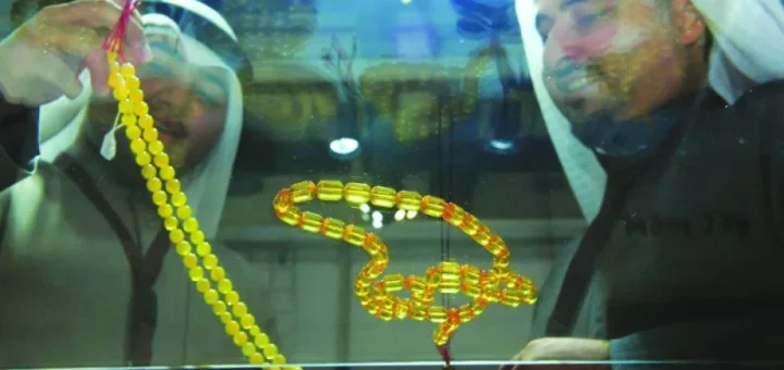 Завершается 4-я Международная выставка янтаря в Катаре