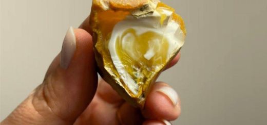 Янтарь в виде сердца нашли под Калининградом 